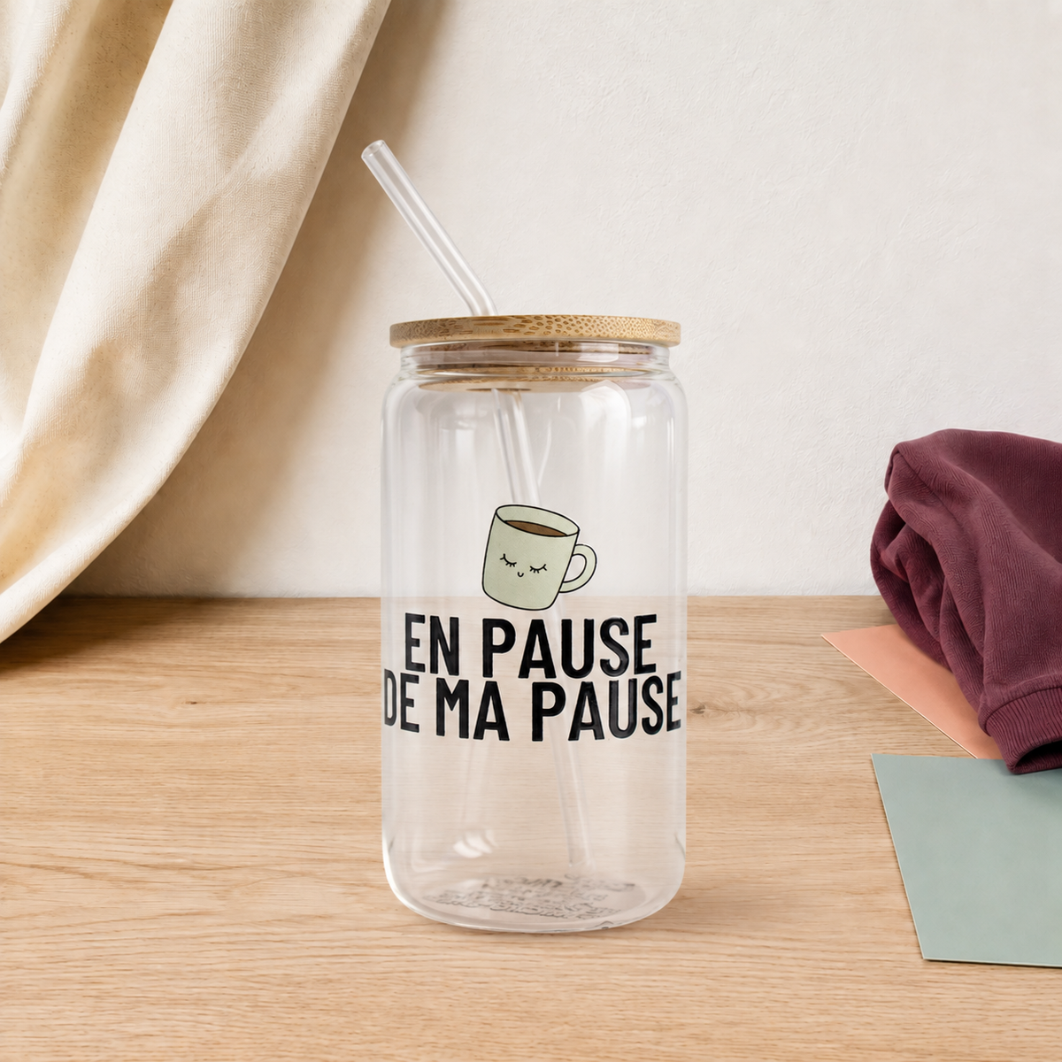 Gobelet « En pause de ma pause »