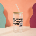 Gobelet en verre « Mon cerveau a 47 onglets ouverts »