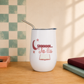 Verre de vin « Shhhhh… je lis »