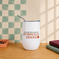 Verre de vin « Mon groupe sanguin : citrouille épicée »