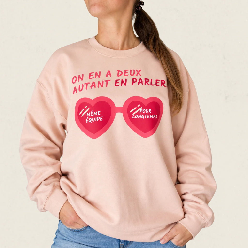 Crewneck « On en a deux, autant en parler »