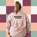 Chandail crewneck « Mon sport préféré, supporter le sien »