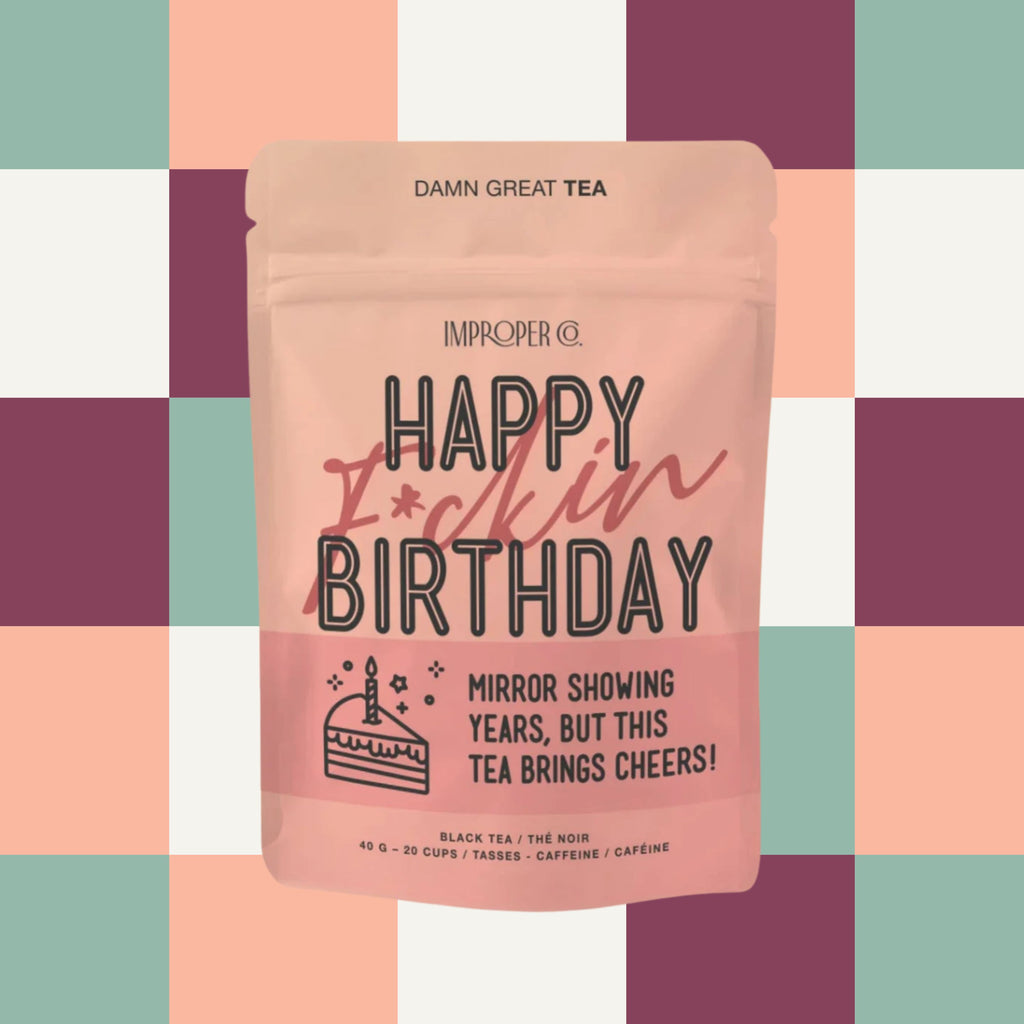 Thé noir « Happy F*ckin Birthday »