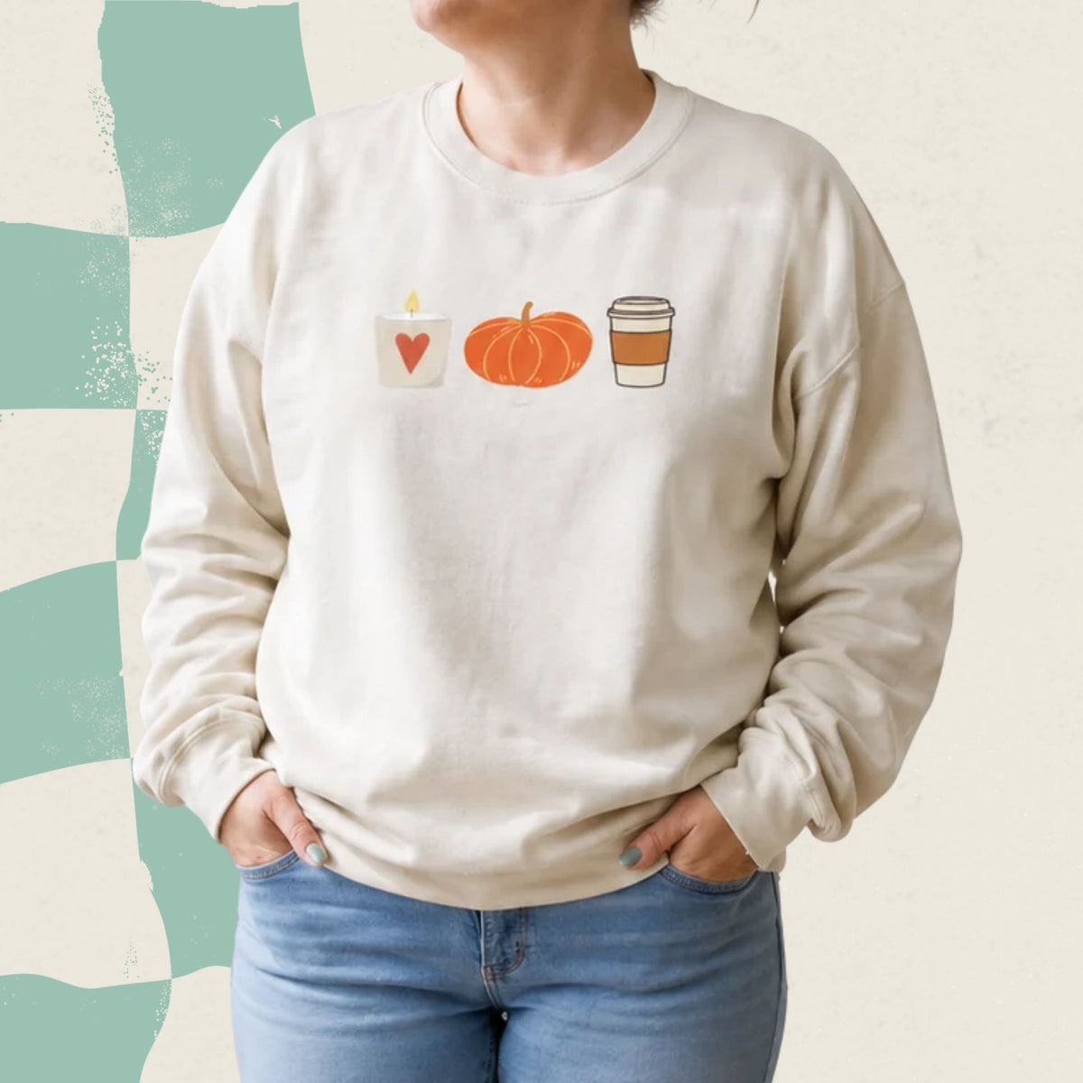Crewneck « Le trio officiel de l’automne »
