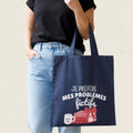 Sac fourre-tout « Je préfère mes problèmes fictifs »