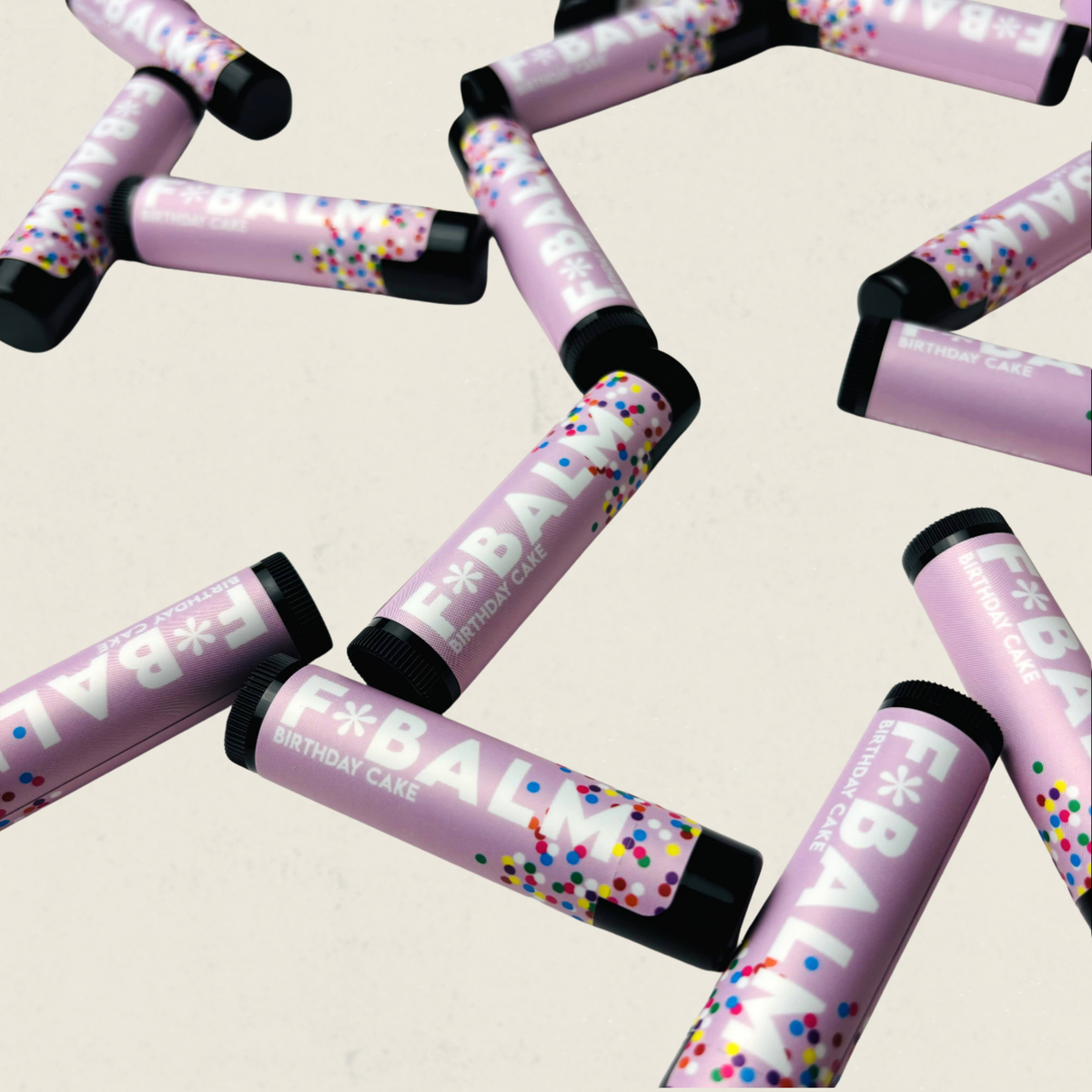 Baumes a levres F Balm saveur birthday cake, boutique Sans Filtre
