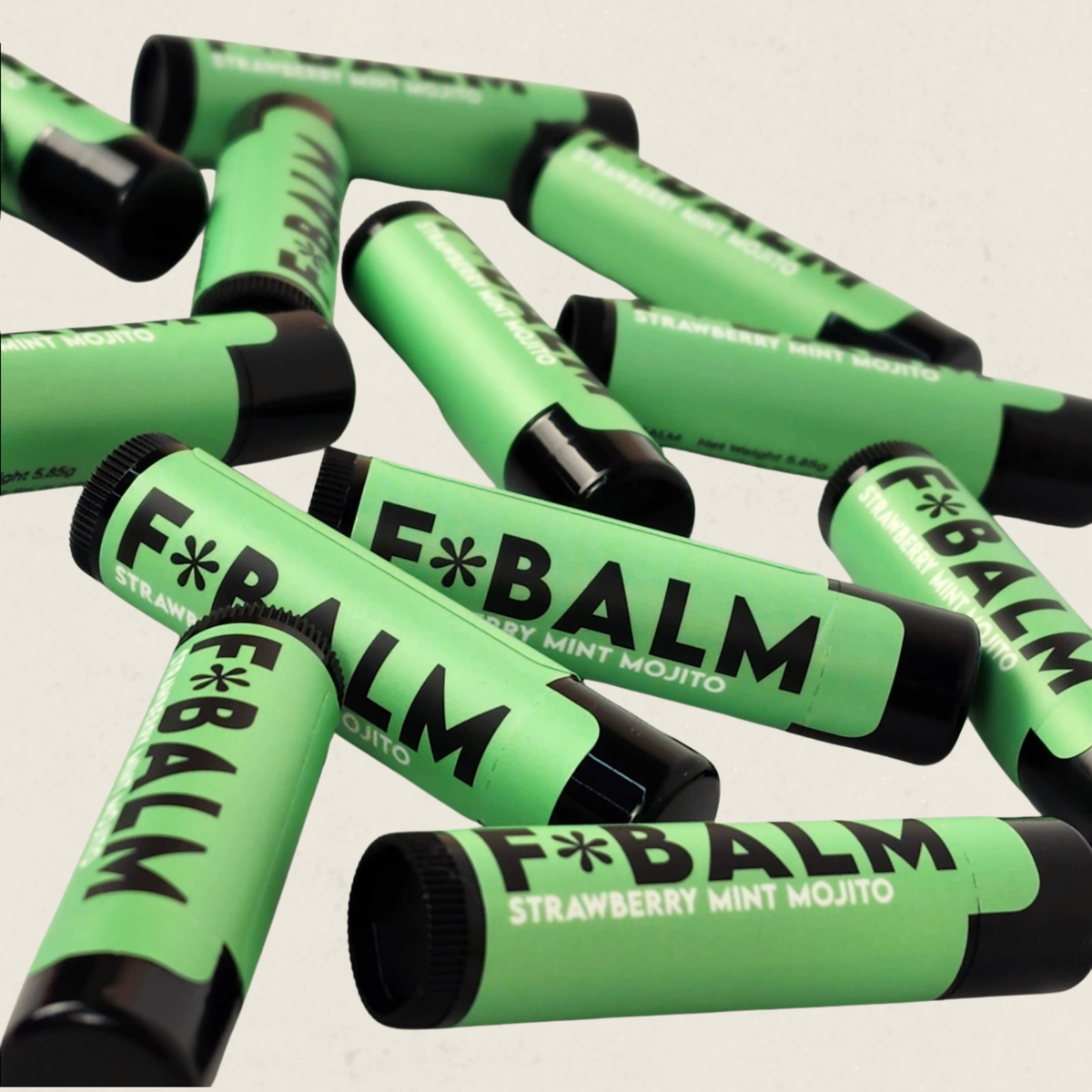 Baumes a levres F Balm saveur strawberry mint mojito, boutique Sans Filtre