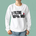 erplain_file_id:1470840 - Chandail crewneck « 0 filtre 100 % moi »