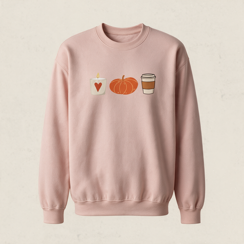 Crewneck « Le trio officiel de l’automne »