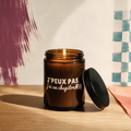 Chandelle « J’peux pas, j’ai un chapitre »