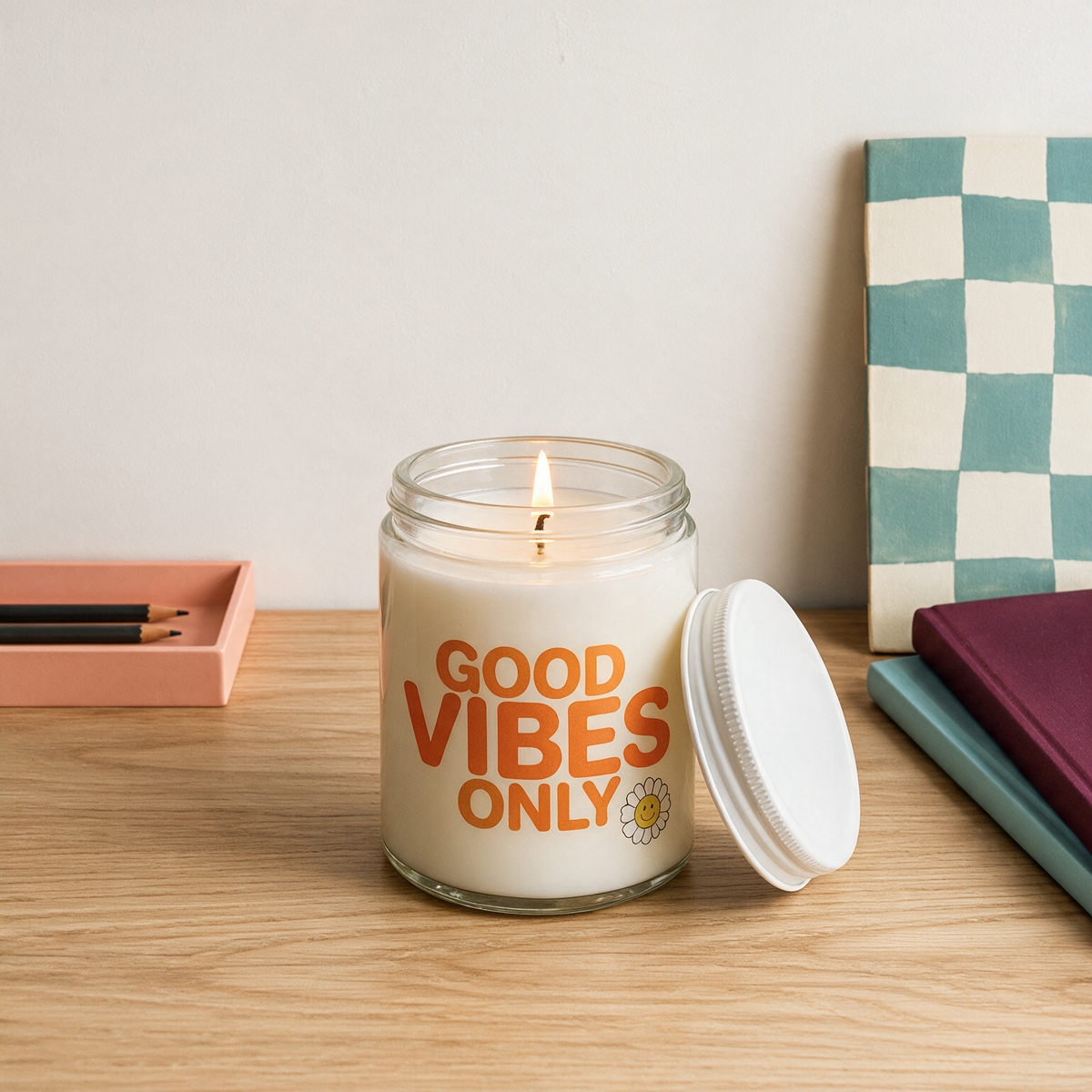Chandelle « Good Vibes Only »