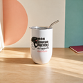 Verre à vin « Mon joueur préféré m'appelle maman »