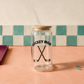 Gobelet en verre « Hockey mom »