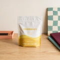 Sachet de sel d'epsom sucre vanille Homebody de Peace, Love & Sarcasm, boutique Sans Filtre