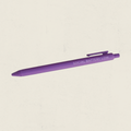 Stylo mauve avec le message Social Battery Low, boutique Sans Filtre